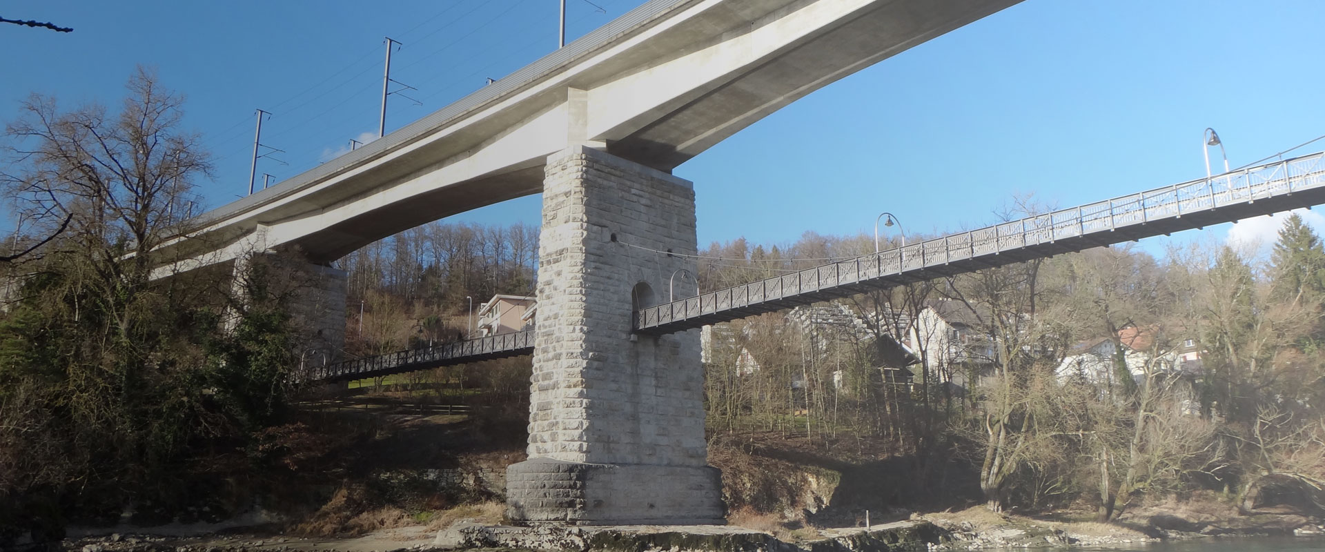 20-jähriges Jubiläum der Eisenbahnbrücke Brugg