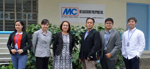 MC-Bauchemie startet Geschäftstätigkeit auf den Philippinen