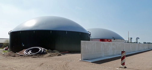 Biogasanlagen vor BSK schützen: Um durch Schwefelsäureangriffe hervorgerufene Schädigungen des Betons zu vermeiden, ist es sinnvoll, neue Anlagen vorbeugend zu schützen und bestehende rechtzeitig instand zu setzen.